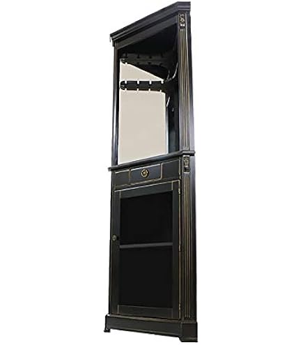 Amazon.co.jp: ロココ調 コレクションボード ブラック 約W80×約D37×約